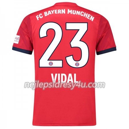Fotbalový Dres FC Bayern Mnichov Vidal 23 Domácí 2018/19